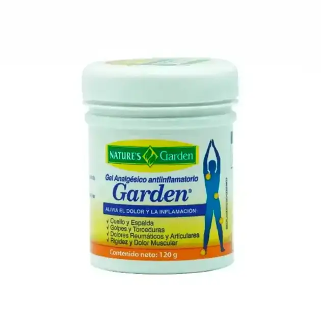 GEL GARDEN FORTE Analgésico y Antiinflamatorio  120G