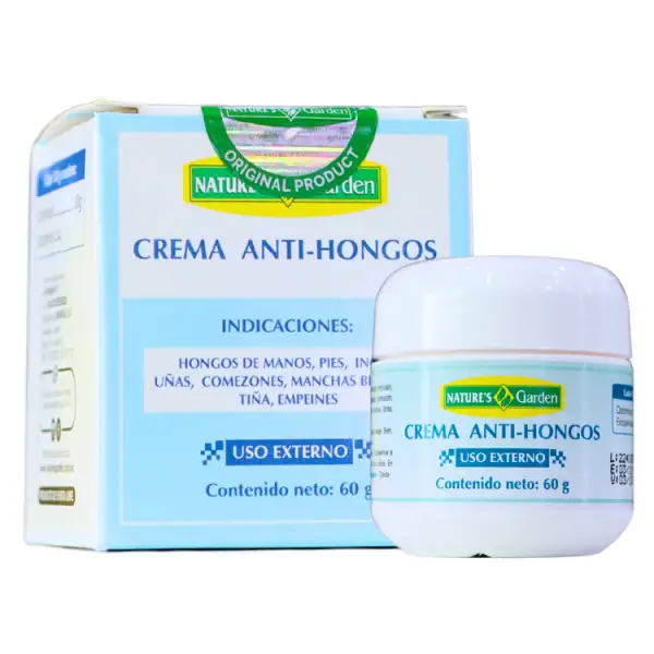 ANTIHONGOS	Crema para prevención y tratamiento de hongos