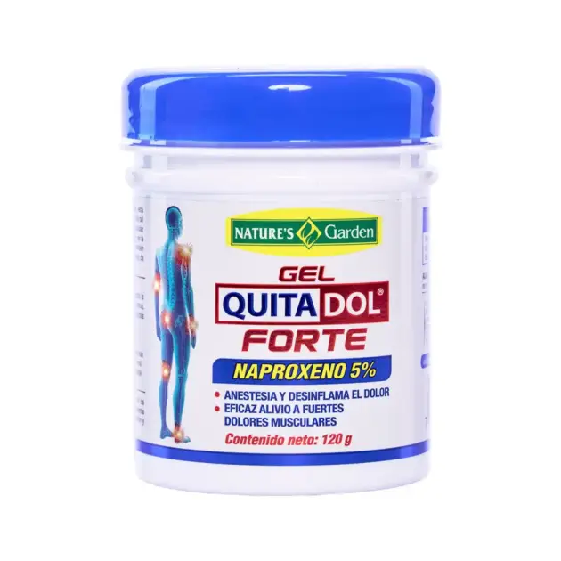 GEL QUITADOL FORTE Manejo del dolor intenso